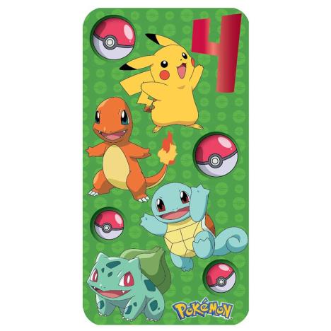 4th Birthday Pokemon Birthday Card £1.99
